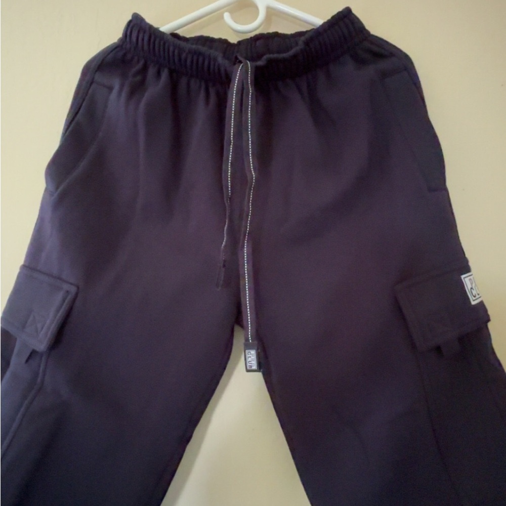 Men's Navy Blue Cargo Shorts